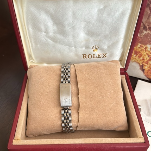 Rolex Oyster Perpetual Steel White Gold Watch - Picture 14 of 15